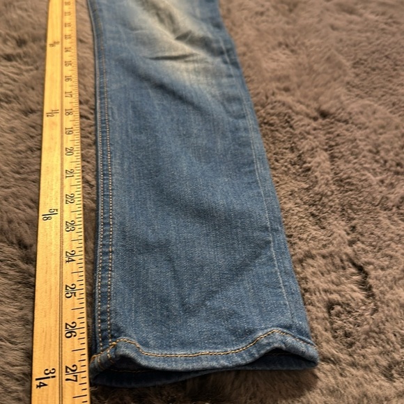 Rag & Bone / Jean skinny capri ankle light wash stretch denim size 25 - Picture 12 of 14